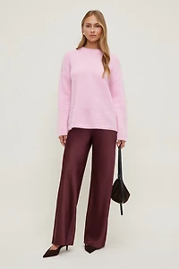 Premium Mohair Wide Sleeve Sweater