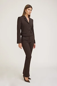 Short Fitted Blazer