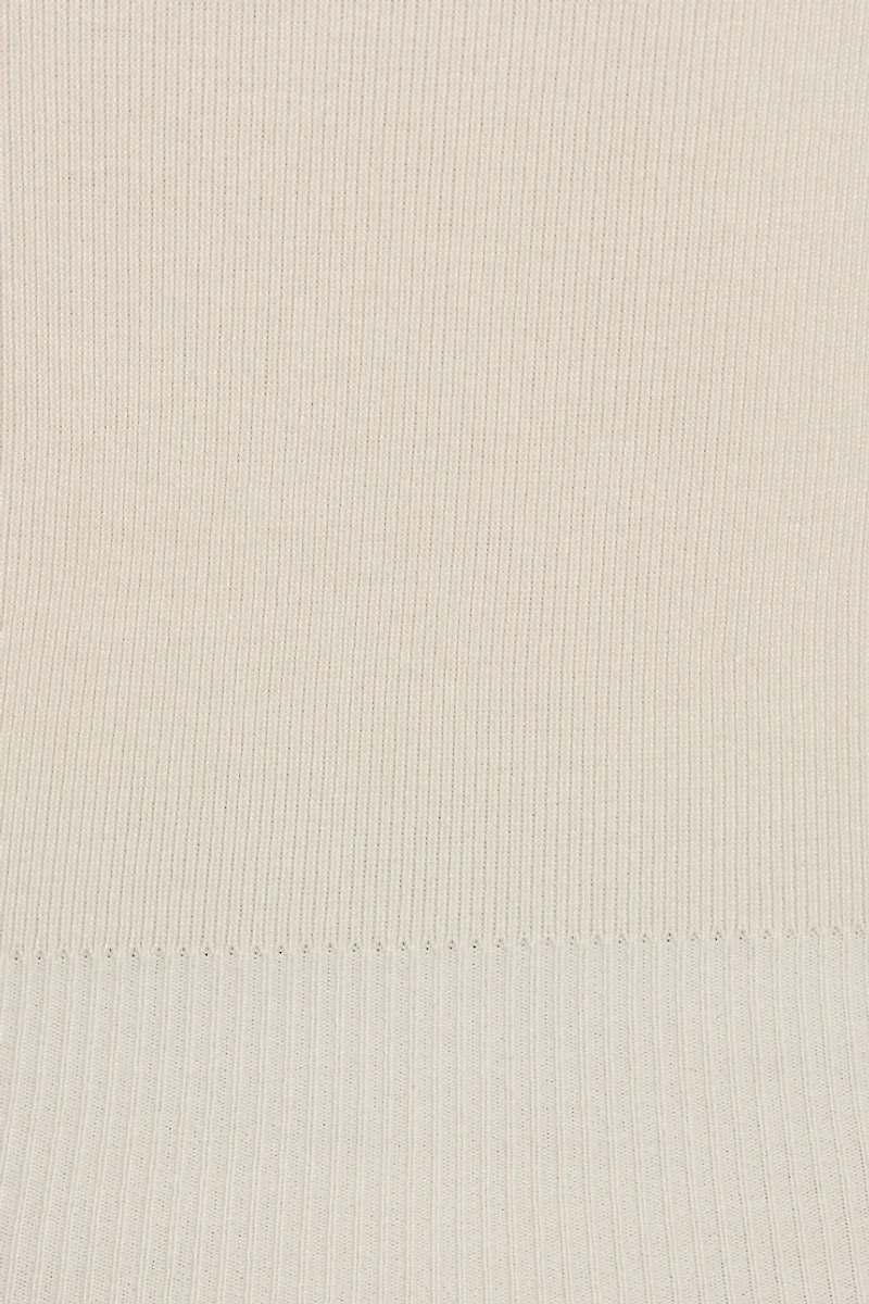 Crewneck Snap Cardigan