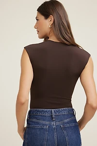 Short Sleeve Sculpt Extended Bodysuit