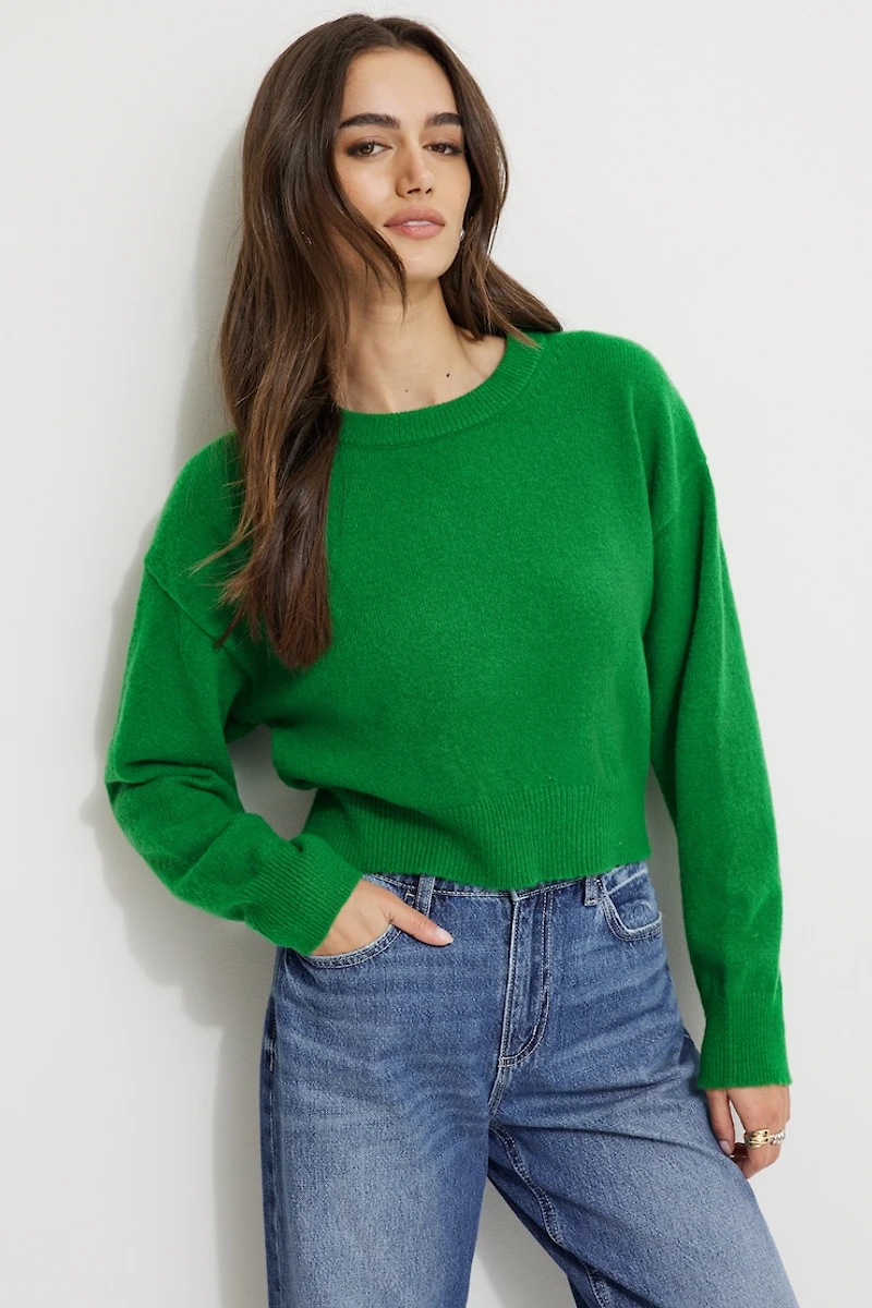 Chandail à col rond Heavenlyarnᴹᶜ