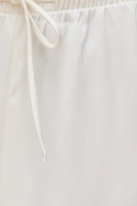 Pantalon en satin à jambe large Leo