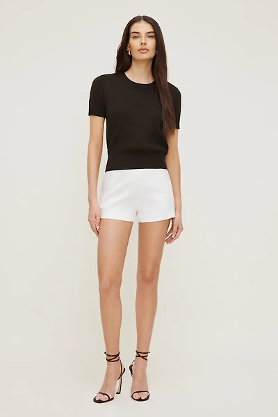 Short A coupe en et taille ultrahaute