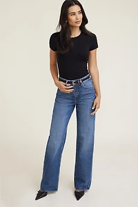 Fitted Jersey T Shirt