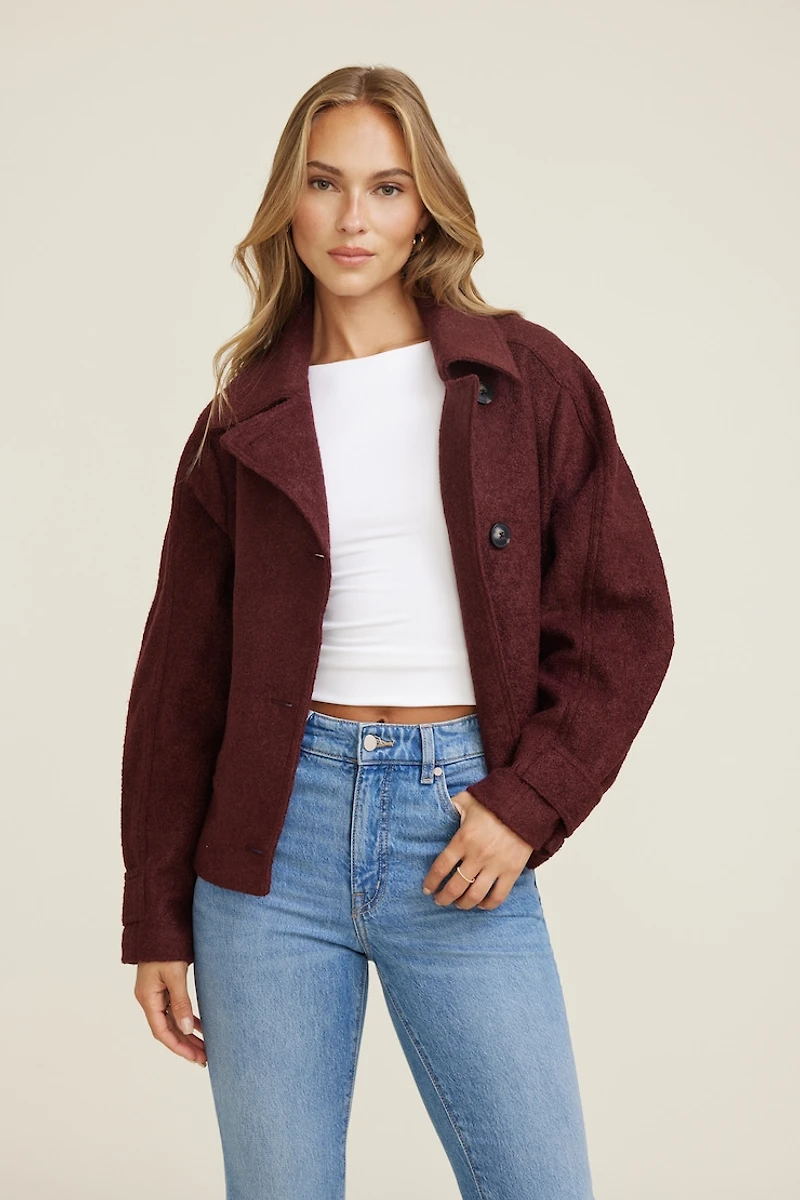 Boiled Wool Jacket