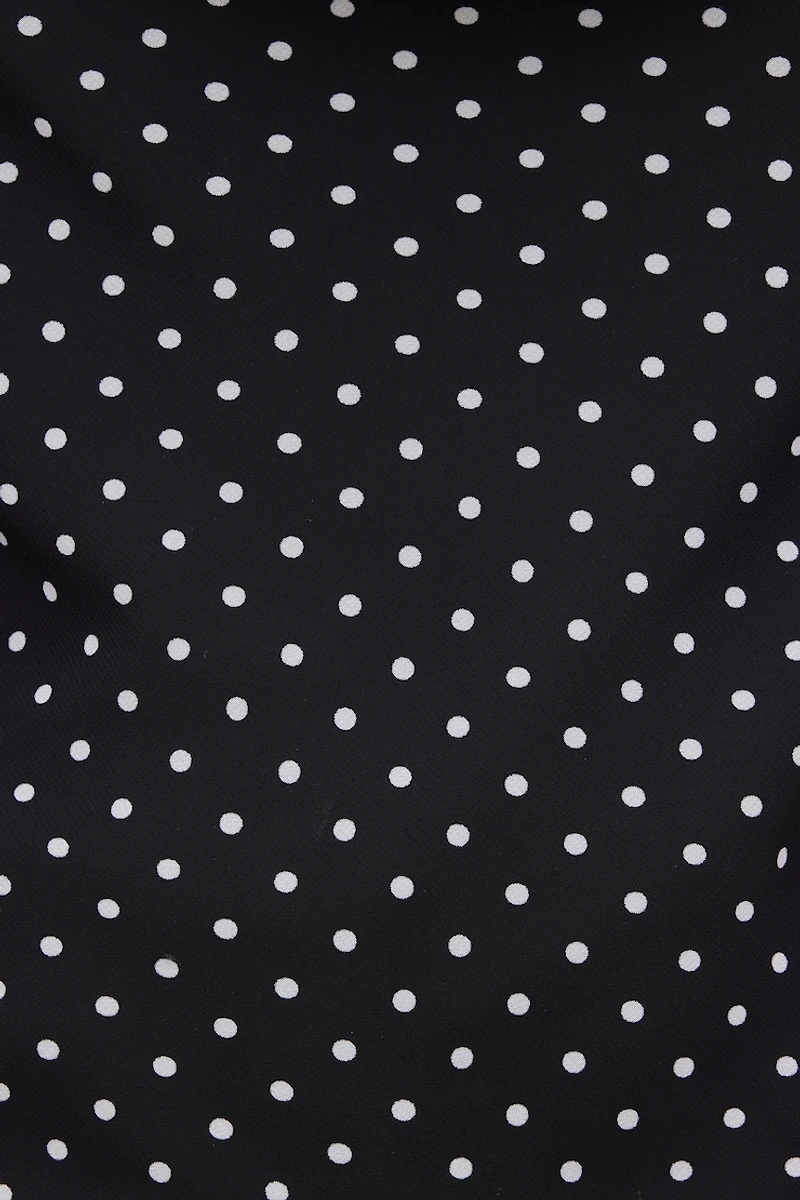 Polka Dot Halter Blouse