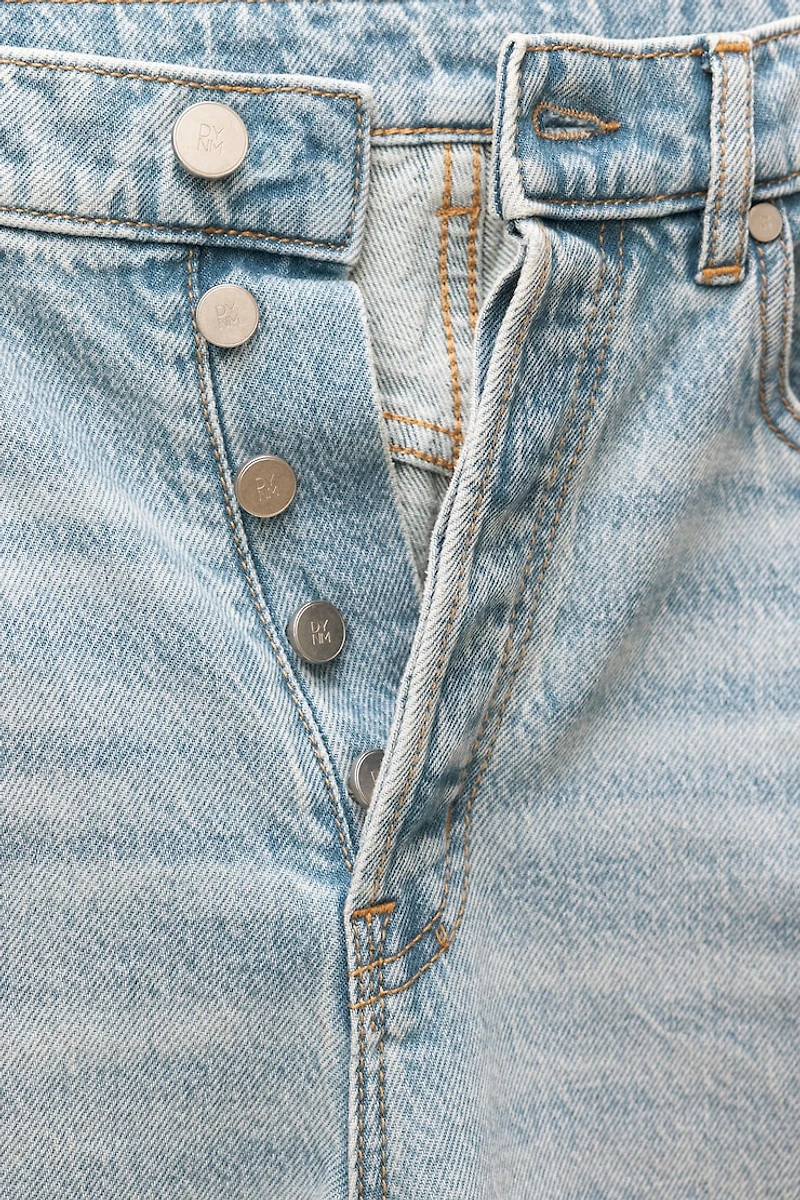 Jean confo à taille haute et jambe droite Olivia