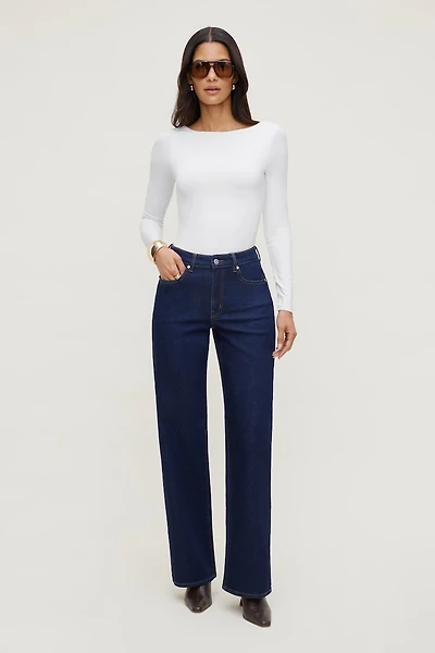 Nola Sculpt Long Sleeve Top