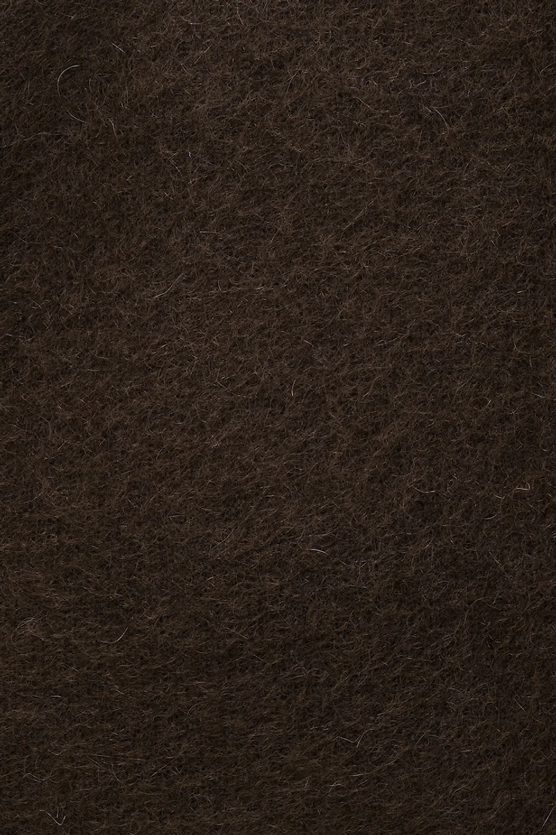 Chandail à manches larges en mohair de qualité supérieure