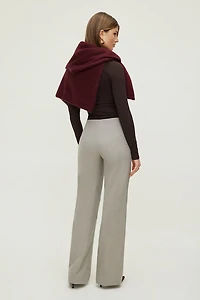 Frankie Pinstripe Slim Bootcut Pants