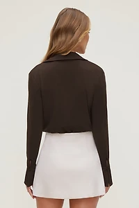 Sculpt Collared Bodysuit