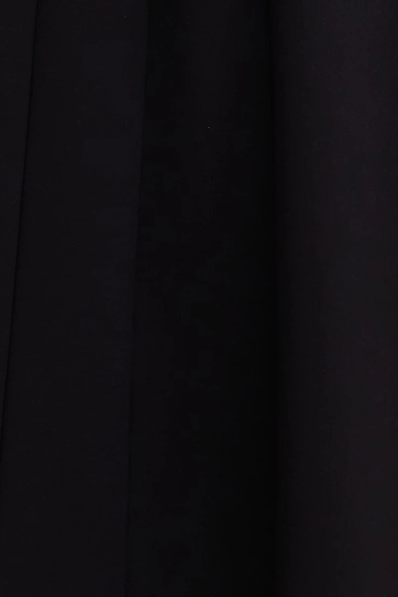 Irina Scoop Flared Ponte Maxi Dress