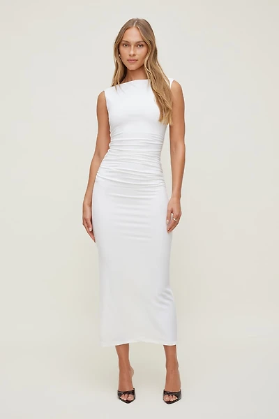 Robe maxi sculptante Brie
