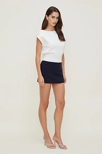 Chandail à col bateau