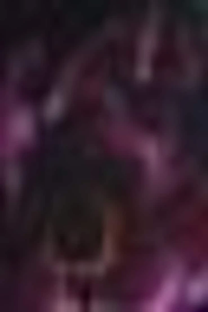 Robe maxi froncée en maille Serene