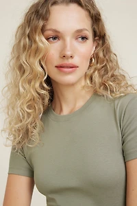 Emy Slim Cotton T Shirt