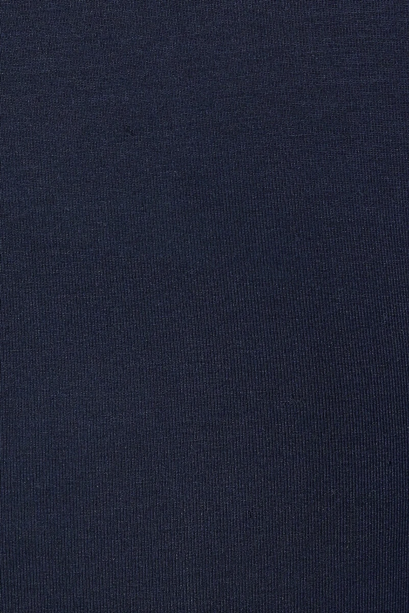 Haut doux à manches longues et col rond