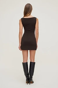 Katia Ruched Jersey Mini Dress