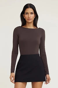 Sculpt Cowl Back Bodysuit