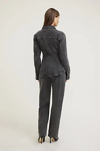 Cinched Tencel™ Denim Shirt