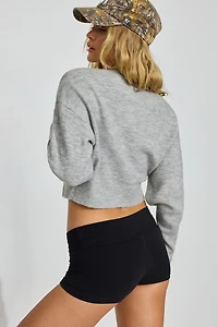 Cardigan éponge écourté Renee