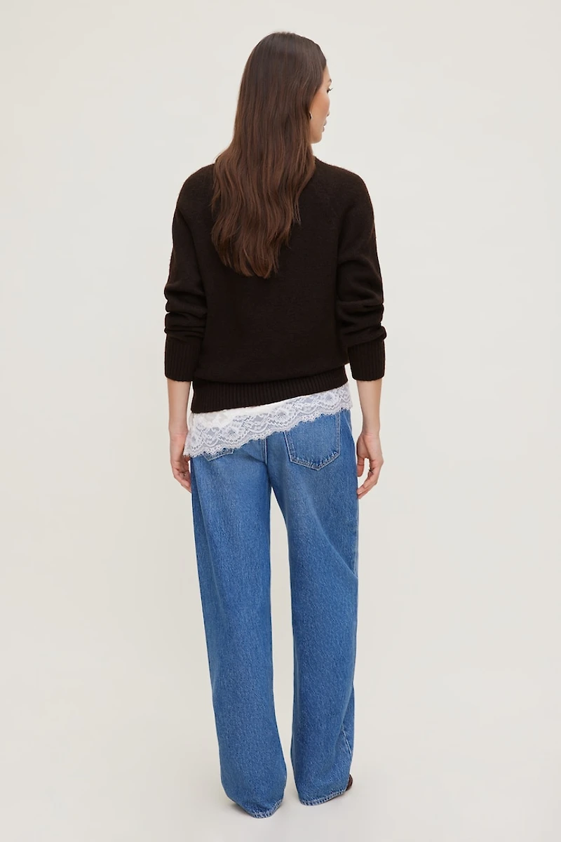 Mika Mid Rise Relaxed Straight Leg Jeans