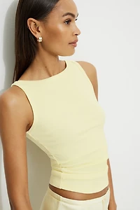 Camisole côtelée Nola