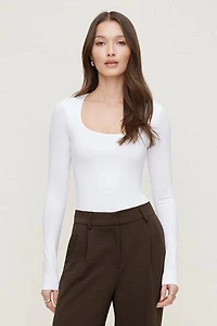 Sculpt Square Neck Bodysuit