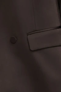 Veston ample en satin Noa