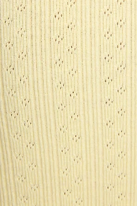 Pointelle Lettuce Edge Cami Top