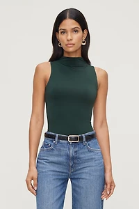 Sculpt Mock Neck Bodysuit