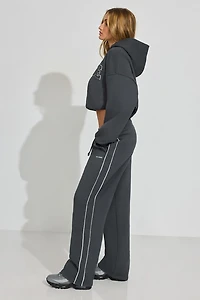 UltraFleece Straight Leg Sweatpants With Piping