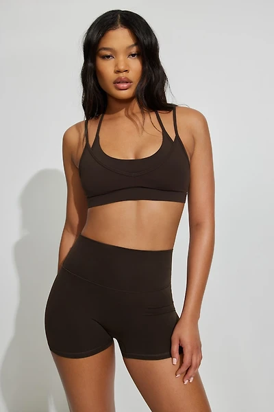 SoftActive Layered Halter Bra