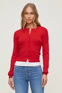 Rebecca Crewneck Cardigan