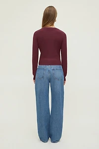 Rebecca Crewneck Cardigan