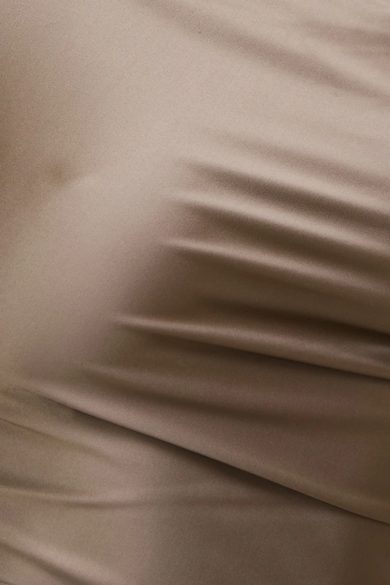 Jayde Stretch Satin Maxi Dress