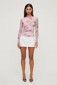 Stella Long Sleeve Mesh Top