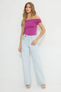 Justaucorps sculptant croisé au dos