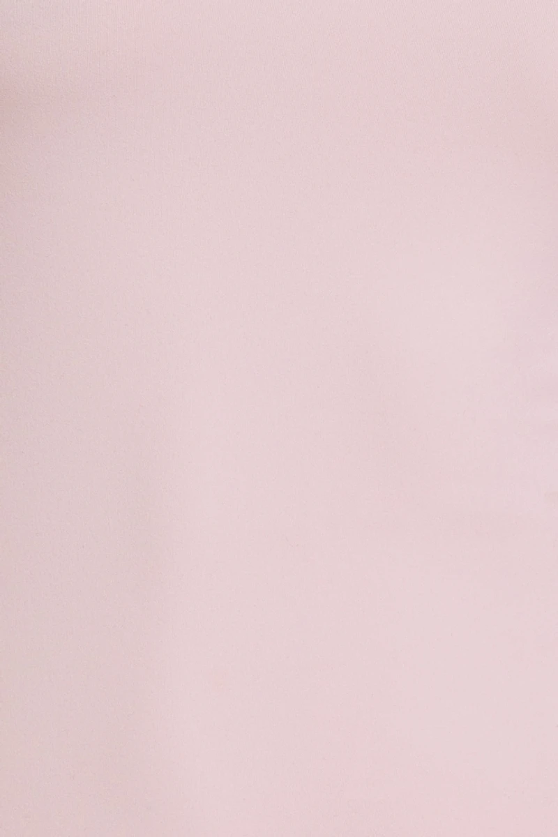 Sleek Crewneck Long Sleeve Top