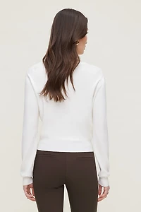 Cardigan à col rond Rebecca