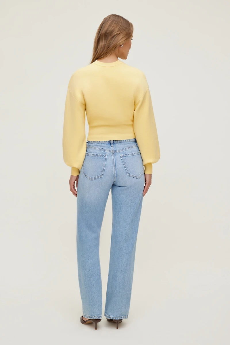 Balloon Sleeve Sweater