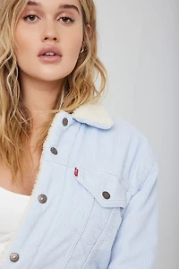 Blouson de camionneur « ex-boyfriend » en sherpa LEVI’S