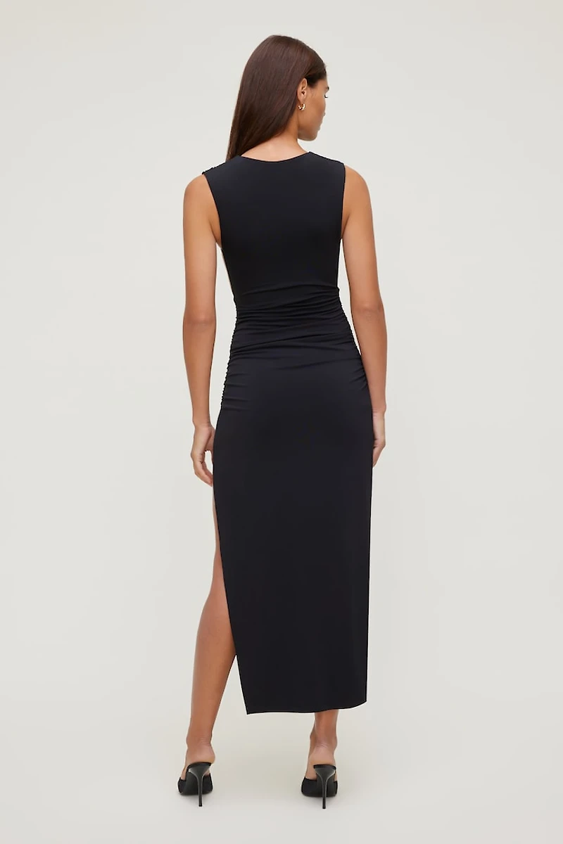 Sculpt Open Side Maxi Dress
