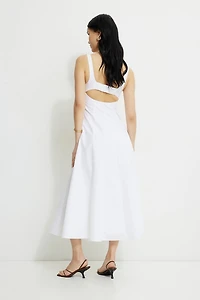Capri Poplin Maxi Dress