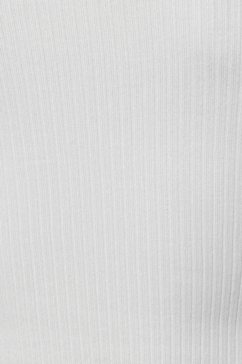 Corset Hem Off Shoulder Top