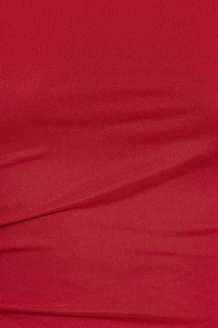 Mesh Ruched Tube Top