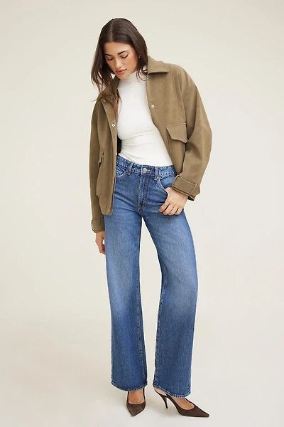 Short Sleeve Mockneck Sculpt Bodysuit