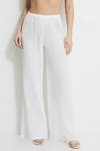 Pantalon en gaze à enfiler