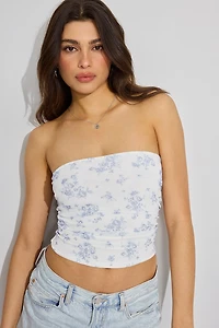 Rosalie Ruched Tube Top