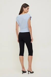 Chandail à col bateau